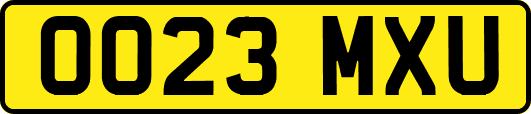 OO23MXU