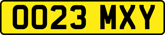 OO23MXY