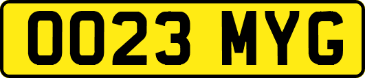 OO23MYG