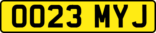 OO23MYJ