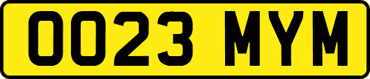 OO23MYM
