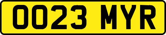 OO23MYR