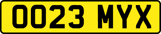 OO23MYX