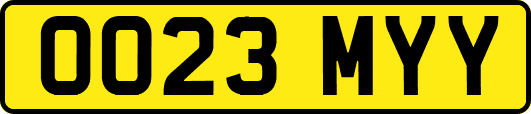 OO23MYY