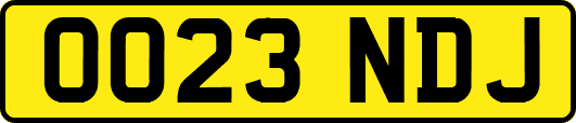 OO23NDJ