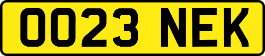 OO23NEK