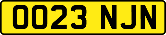 OO23NJN