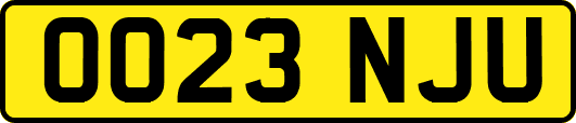 OO23NJU