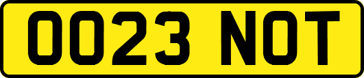 OO23NOT