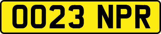 OO23NPR