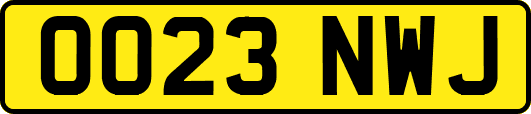 OO23NWJ