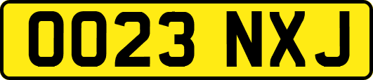 OO23NXJ