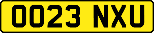 OO23NXU