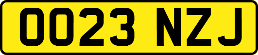 OO23NZJ