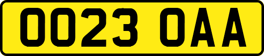 OO23OAA
