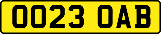 OO23OAB