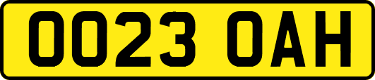OO23OAH