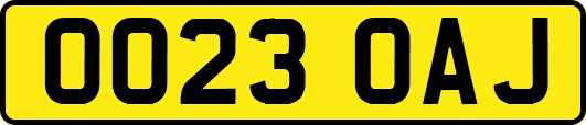 OO23OAJ