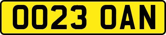 OO23OAN