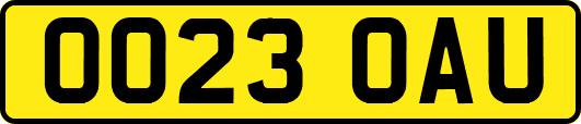 OO23OAU
