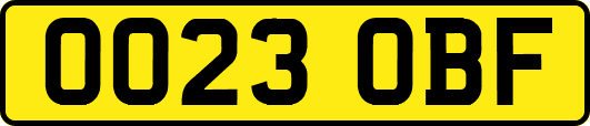 OO23OBF