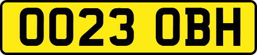 OO23OBH