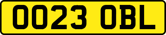 OO23OBL