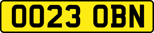 OO23OBN