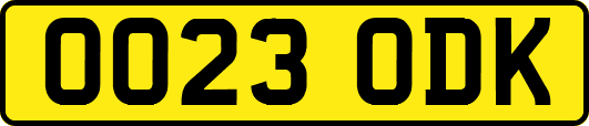 OO23ODK