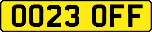 OO23OFF