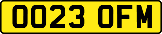 OO23OFM