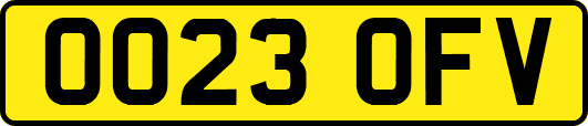 OO23OFV
