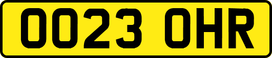 OO23OHR