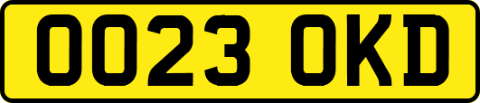 OO23OKD
