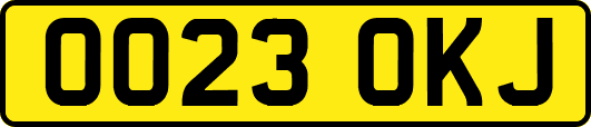 OO23OKJ