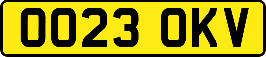 OO23OKV