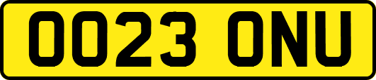 OO23ONU