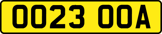 OO23OOA