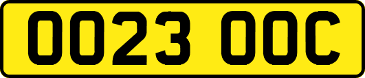 OO23OOC