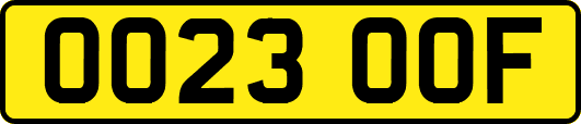 OO23OOF