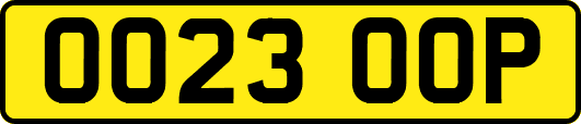 OO23OOP