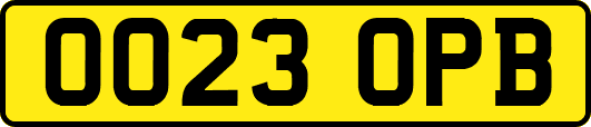 OO23OPB