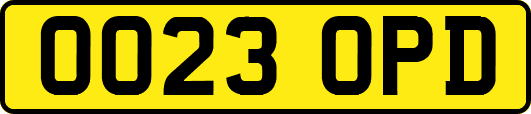 OO23OPD