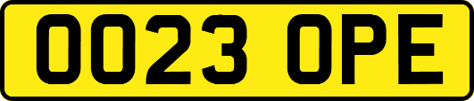 OO23OPE