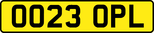 OO23OPL