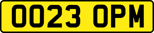 OO23OPM
