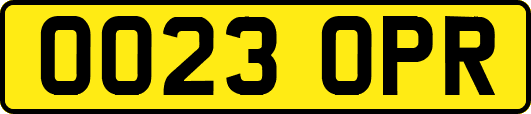 OO23OPR