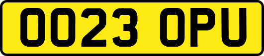 OO23OPU
