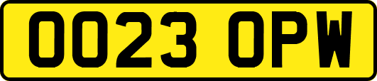 OO23OPW