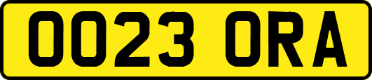 OO23ORA